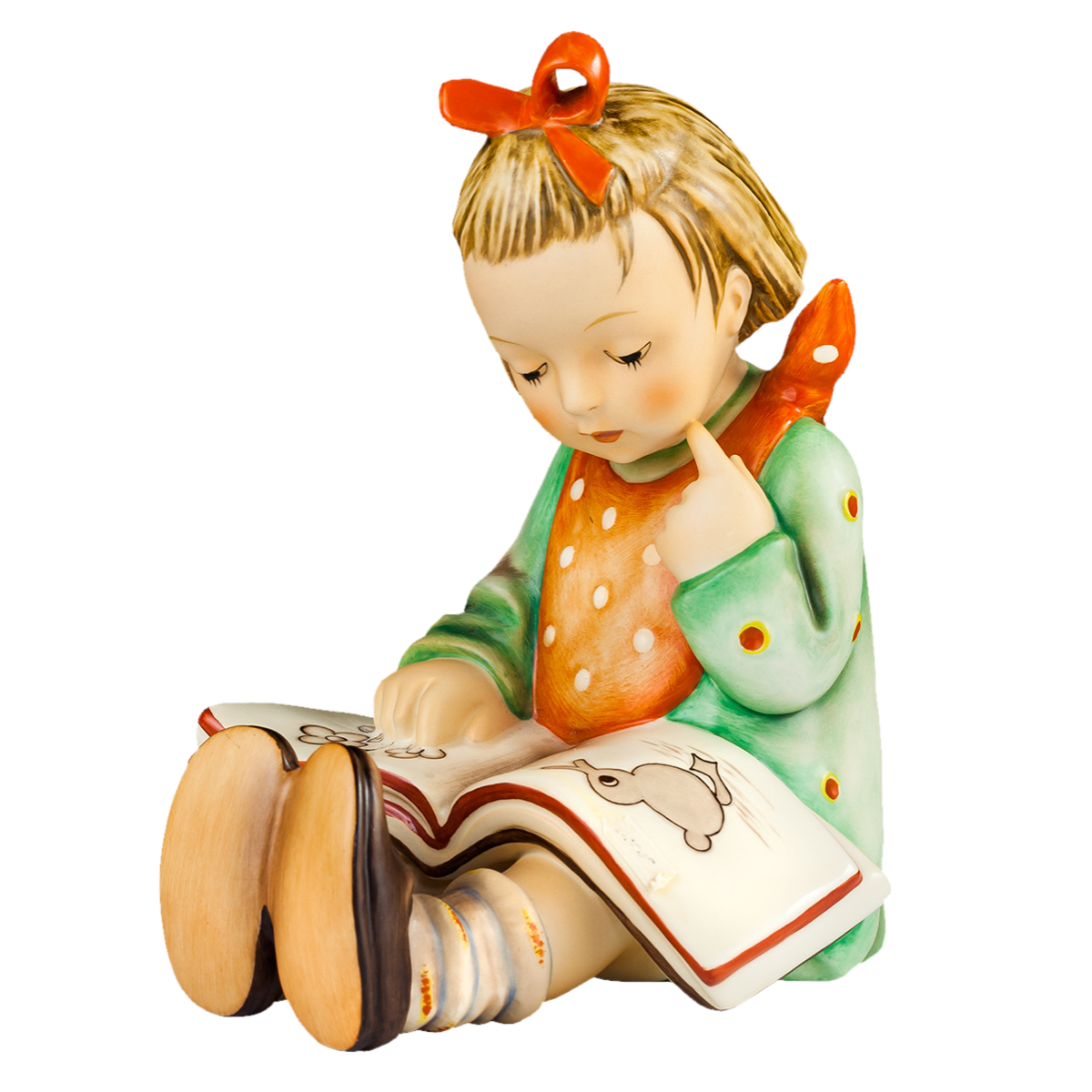 Hummelfigur Hum 3/I - Der Bücherwurm