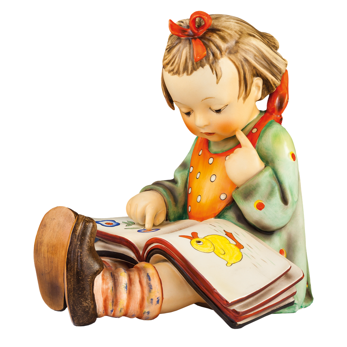 Hummelfigur Hum 3/III - Der Bücherwurm