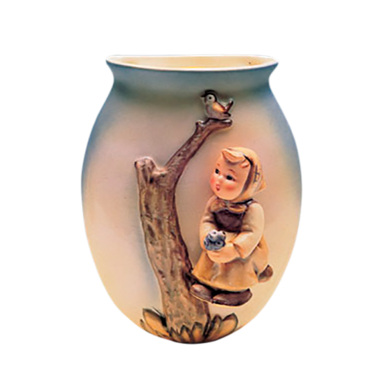 Hummelfigur Hum 360/C - Wandvase Mädchen, 11,5 cm